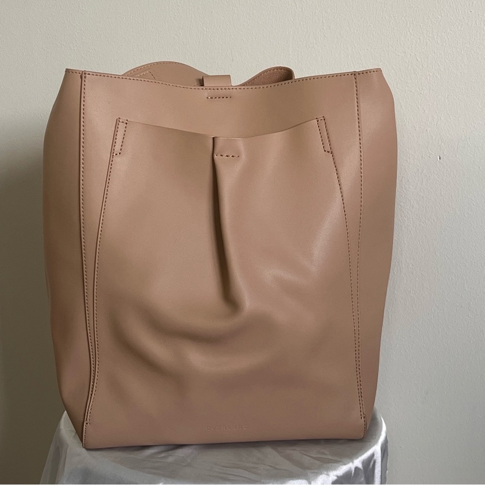 Everlane Tan Italian Leather Studio Bag - Picture 3 of 10